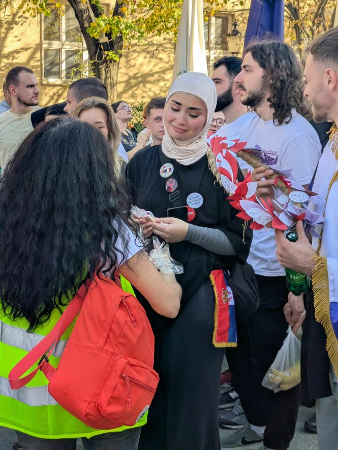 Eine Gruppe von Menschen