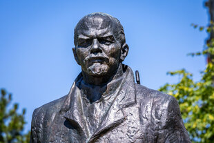 Statue von Wladimir Iljitsch Lenin