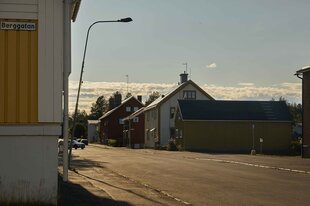 Ortsansicht von Jokkmokk in Nordschweden