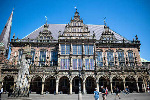 Bremer Rathaus mit Roland