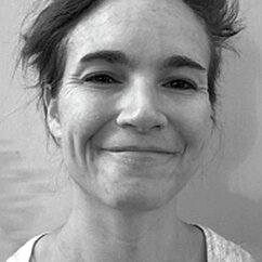 Schwarz-weiß-Portrait von Tamar Ziff