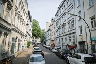 Wohnstraße in Altona