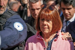 Gisèle Pelicot schaut nachdenklich