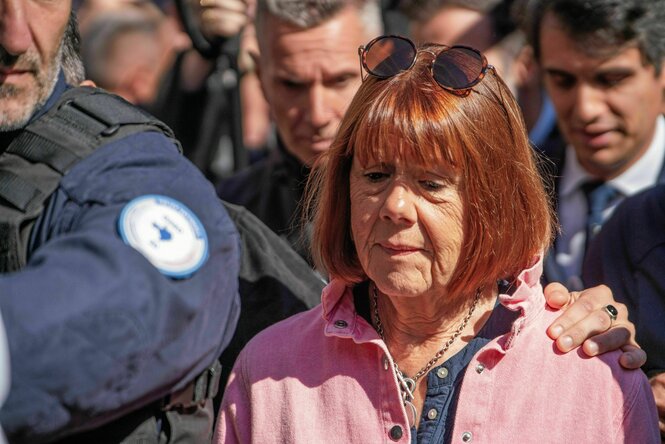 Gisèle Pelicot schaut nachdenklich