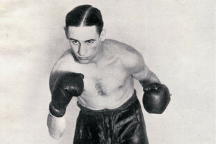 Porträt des Boxers Ernst Weiss.