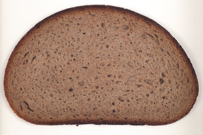 Eine Scheibe Brot