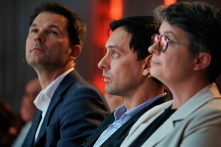 Steffen Krach, Martin Hikel und Nicola Böcker-Giannini