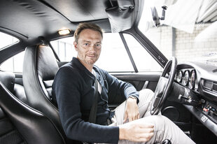 Christian Lindner im Porsche