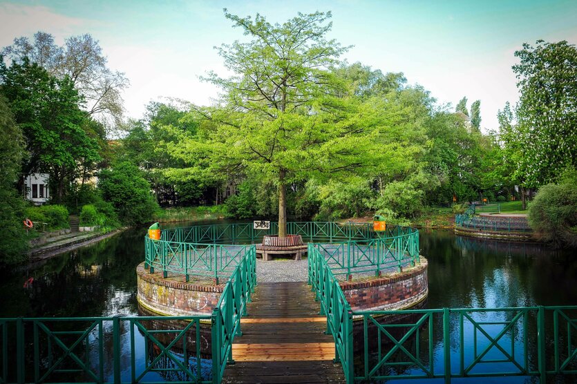 Nelly-Sachs Park von seiner schönen Seite