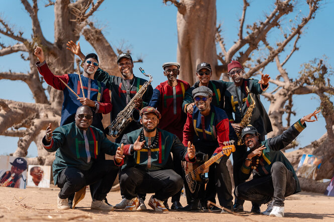 Die Big Band Orchestra Baobab aus dem Senegal