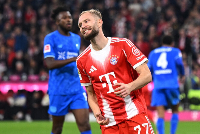 Konrad Laimer vom FC Bayern MÜnchen