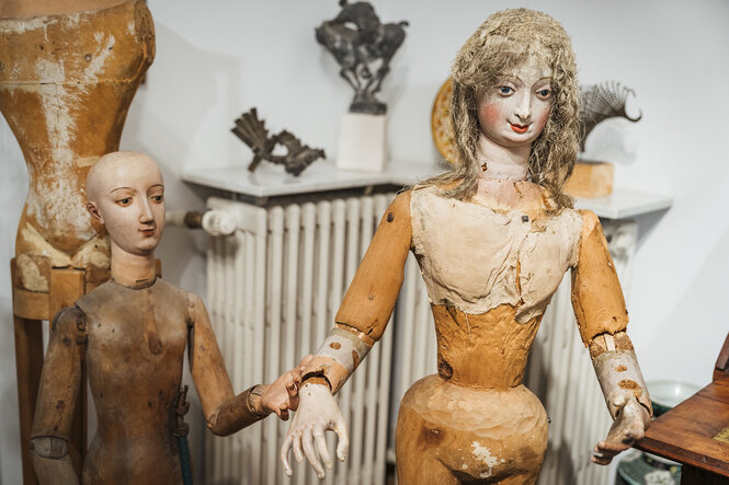 Puppen aus Holz