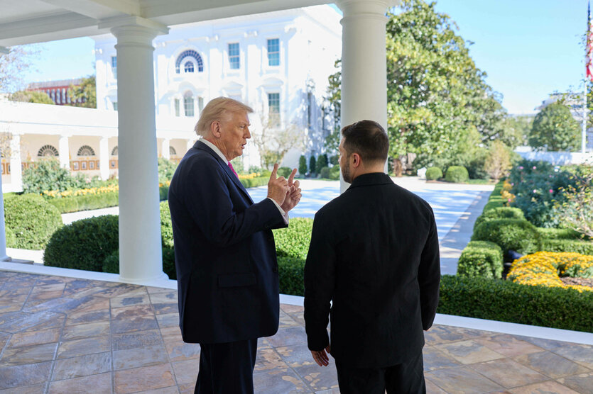 Die Präsidenten Trump und Selenskyj.