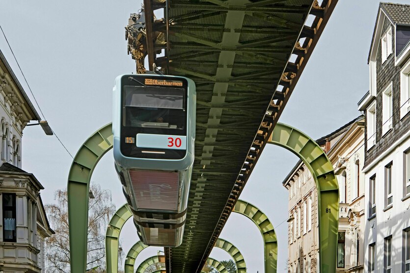 Die Wuppertaler Schwebebahn.