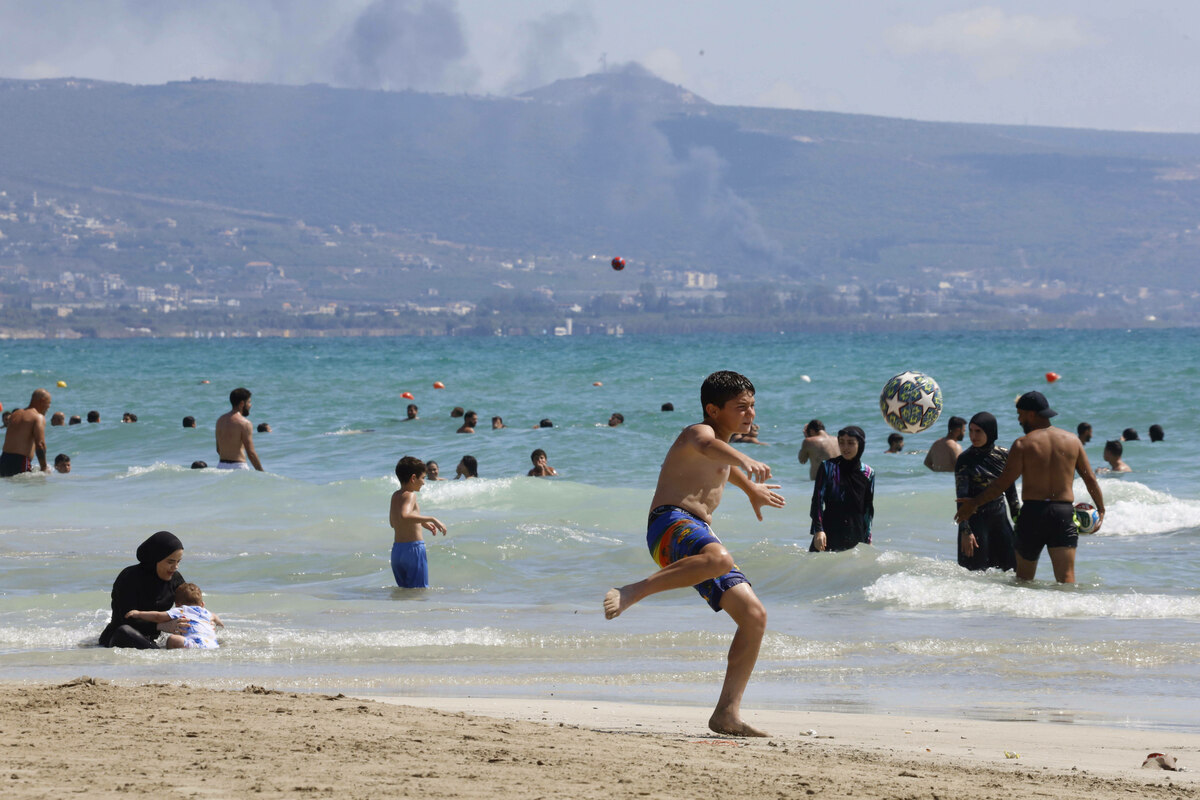 Hitze in Libanon: Da hilft nur schwarzer Humor