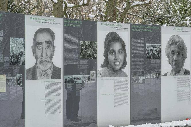 Denkmal für verfolgte Roma und Sinti im Nationalsozialismus in Berlin-Mitte