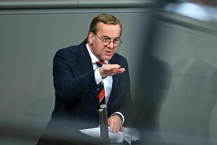 Verteidigungsminister Boris Pistorius im Bundestag