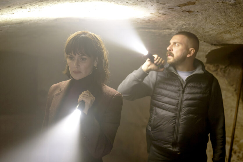 Szene aus einem TV-Krimi.