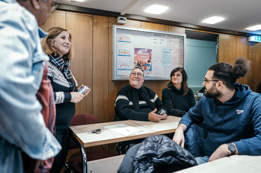 Christian Sprecht in der BVV (Bezirksverordnetenversammlung) Friedrichshain-Kreuzberg, er zieht für die Partei Die Gruenen ein