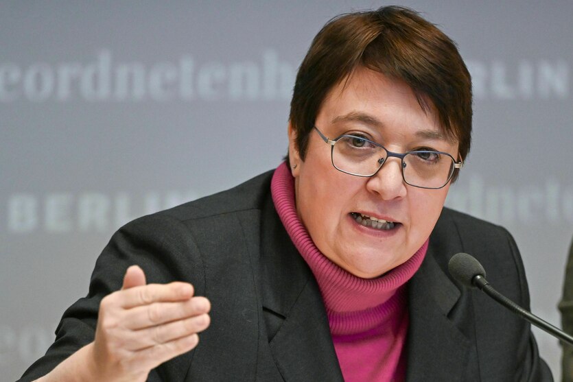 Das Bild zeigt die Präsidentin des Berliner Landesrechnungshofs, Karin Klingen.