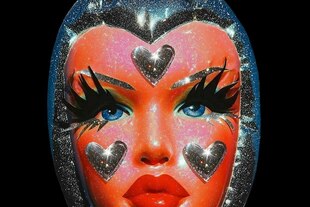 Das Gesicht einer Kunstfigur