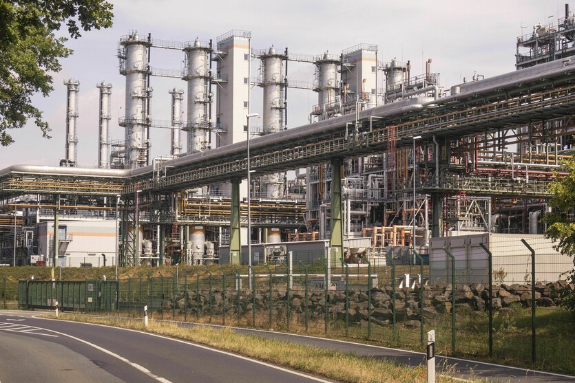 Eine Industrieanlage