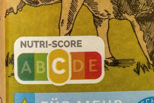 Aufdruck auf einer Verpackung: Nutri-Score