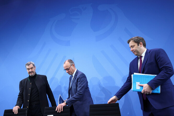 Söder, Merz und Klingbeil