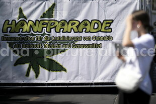 Transparent Hanfparade 2025 in Berlin