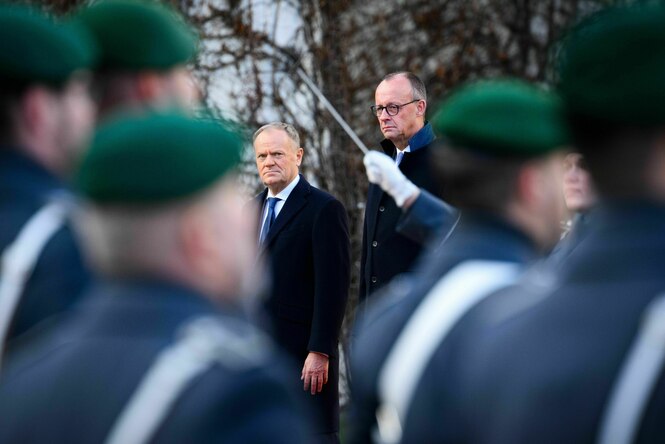 Zwei Männer im Fokus