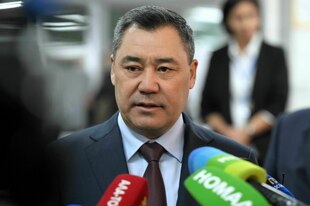 Der kirgisische Präsident, Sadyr Japarow