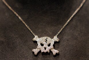 Ein Totenkopfkettchen