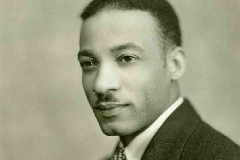 Schwarzweiß-Foto des Komponisten William L. Dawson