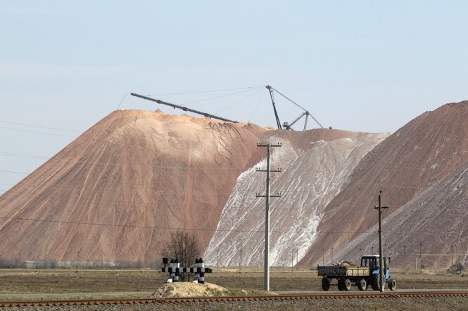 Schweres Abbaugerät