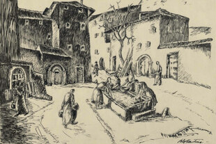 Zeichnung von Stephanie Hollenstein