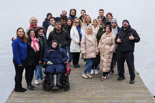 DIe Mitarbeiter von ,,Amal, Berlin''