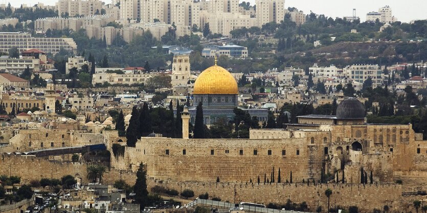 Der Tempelberg in Jerusalem