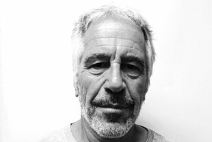 Porträt von Jeffrey Epstein mit Fünf-Tage Bart