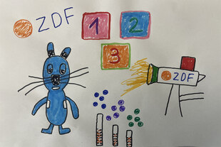 Zeichnung zur Sendung 1, 2 oder 3