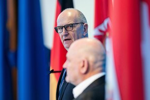 Dietmar Woidke und Robert Crumbach