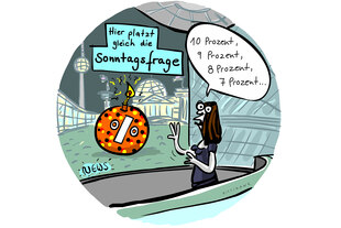 Eine Illustration/ ein Comic