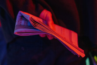 Eine Ausgabe der taz