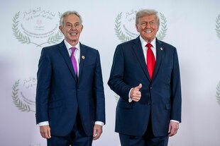 Toni Blair und Donald Trump
