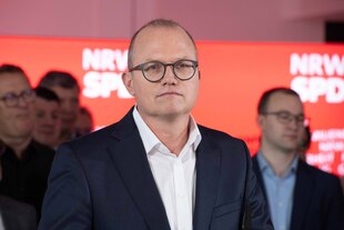 Jochen Ott (SPD) bei einer Parteiveranstaltung