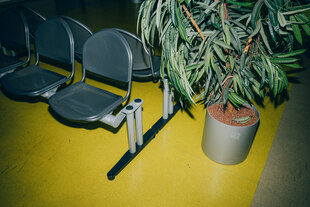 Wartebereich im Jobcenter Duisburg