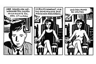 Eine Abfolge von Cartoons