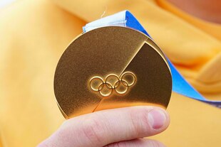 Olympische Goldmedaille