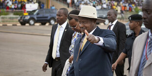 Ugandas Präsident Yoweri Museveni