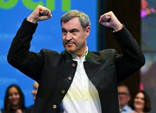 Markus Söder beim politischen Aschermittwoch der CSU
