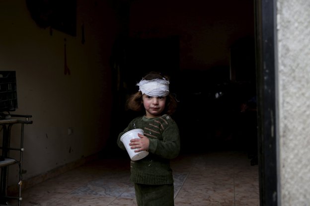 Syrisches Mädchen.